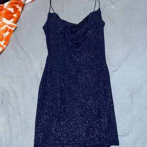 dark blue windsor dress